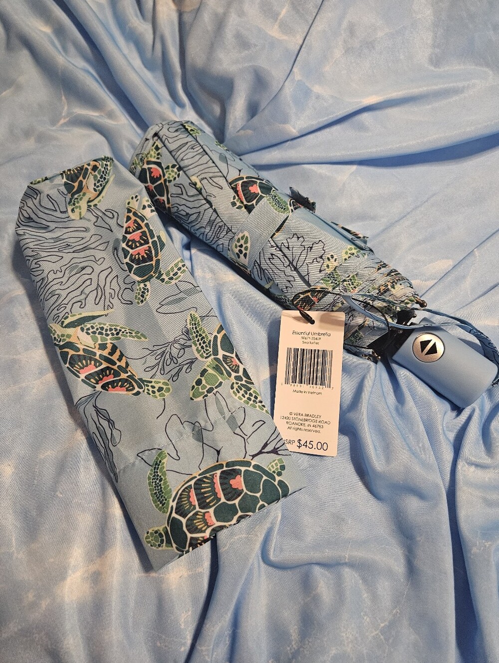 NWT Vera Bradley Essential Mini Umbrella - Picture 8 of 11